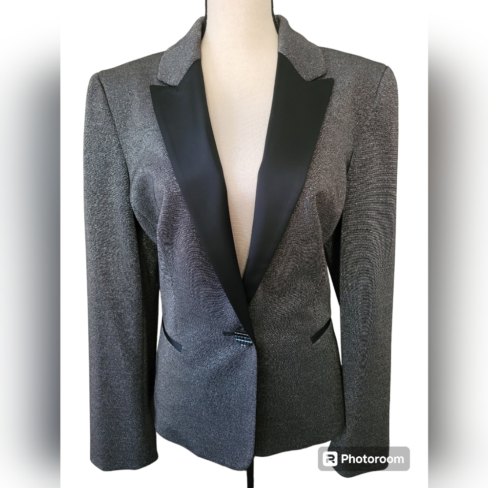 Nipon Boutique Size 16 Black Sparkle Jacket